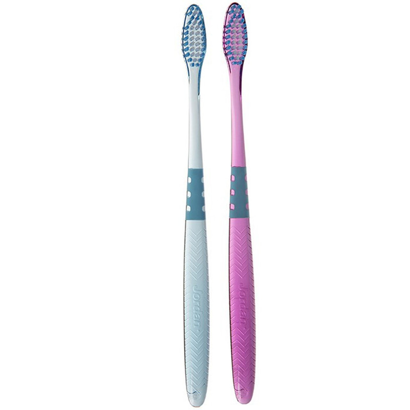 مسواک جردن مدل Target Teeth And Gums با برس متوسط بسته 2 عددی