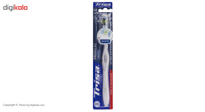 مسواک تریزا مدل Profilac White با برس متوسط