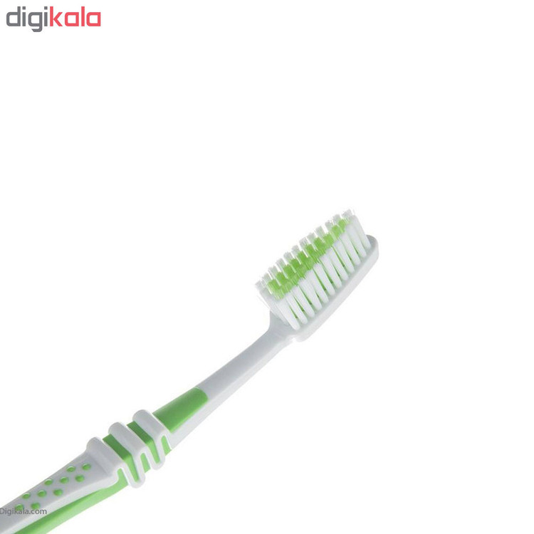 مسواک آکوا فرش مدل Clean And Flex با برس متوسط بسته 2 عددی
