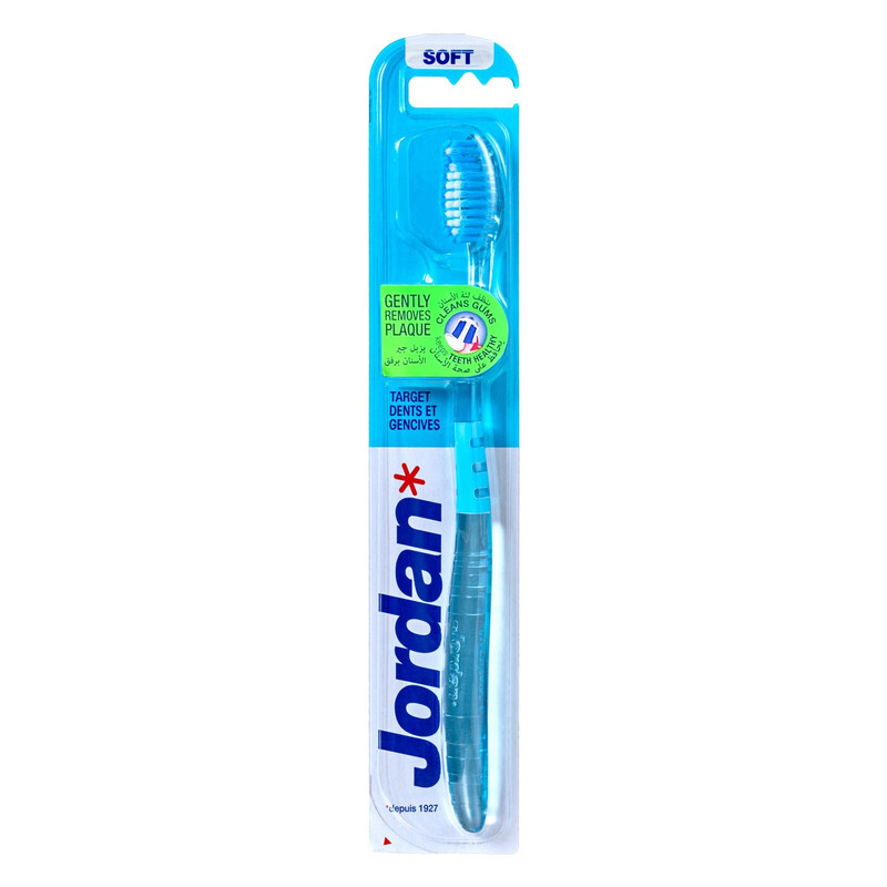 مسواک جردن مدل Target Teeth And Gums با برس نرم
