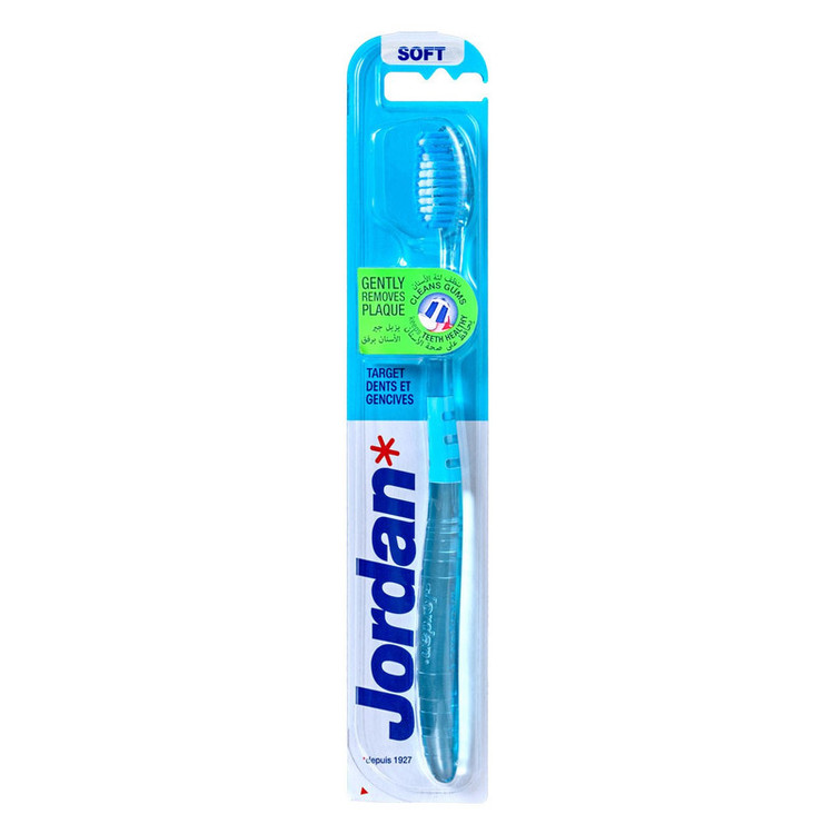 مسواک جردن مدل Target Teeth And Gums با برس نرم