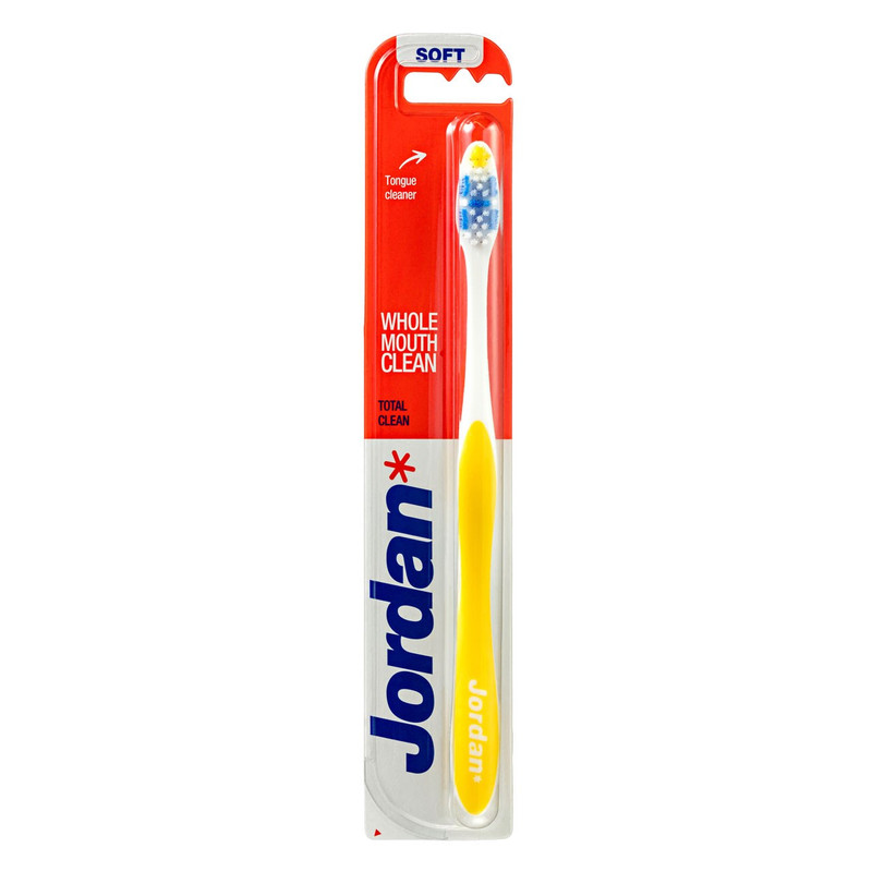 مسواک جردن مدل Total Clean با برس نرم
