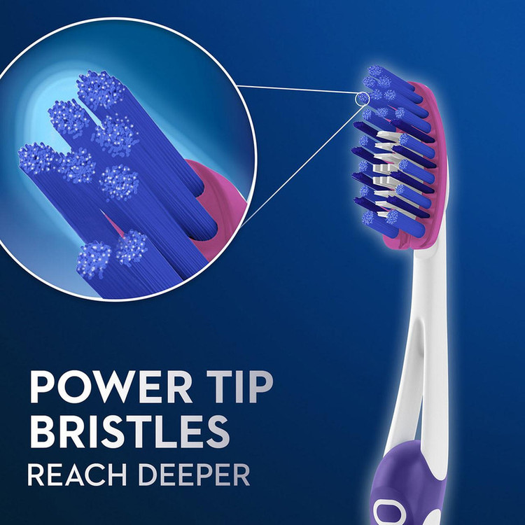 مسواک اورال بی سری Pro-Flex مدل 3D White Luxe با برس نرم