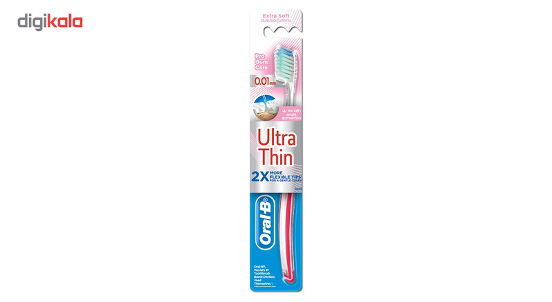 مسواک اورال بی سری UltraThin مدل Pro Gum Care با برس خیلی نرم