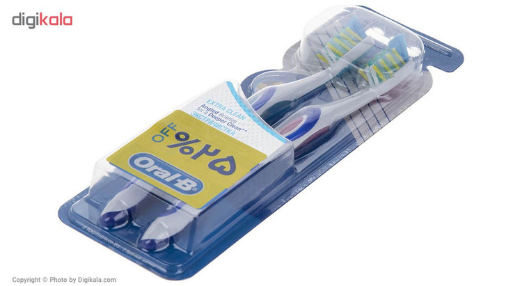 مسواک اورال بی سری Pro Expert مدل Extra Clean بسته 2 عددی
