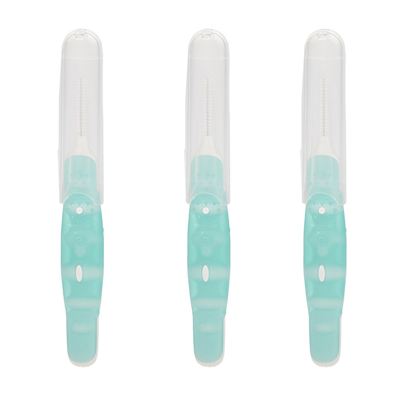 مسواک بین دندانی تریزا مدل Interdental Brush 2mm با برس نرم بسته 3 عددی