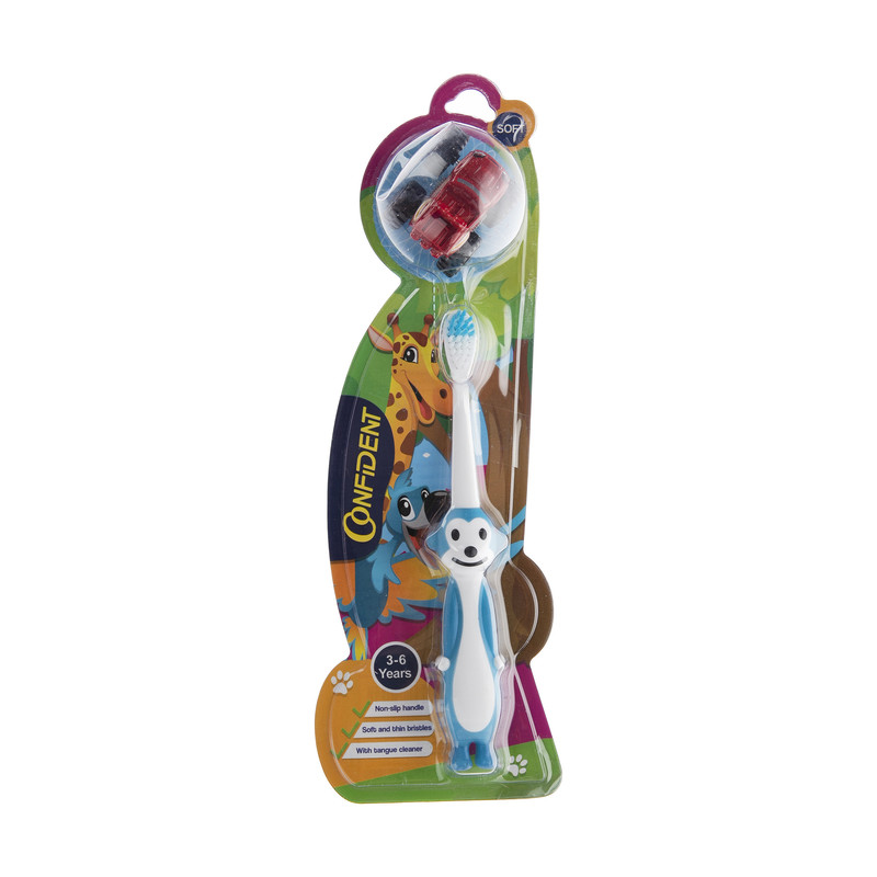 مسواک کانفیدنت مدل Tiny Monkey با برس نرم