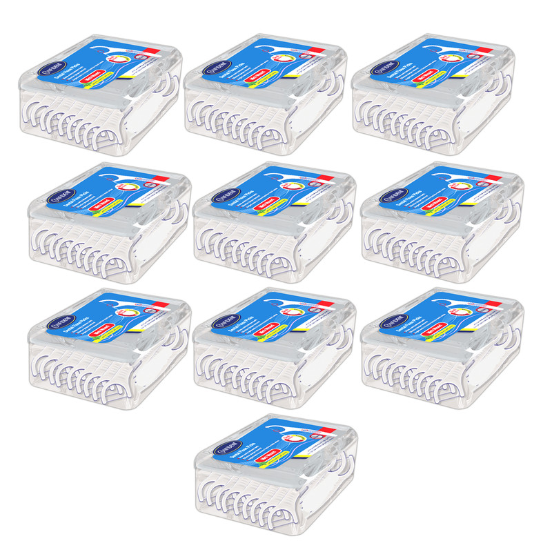 نخ دندان کانفیدنت مدل Floss-10 ده بسته 30 عددی