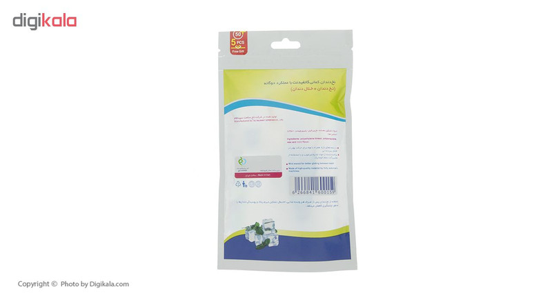 خلال دندان کانفیدنت مدل Mint بسته 50 عددی