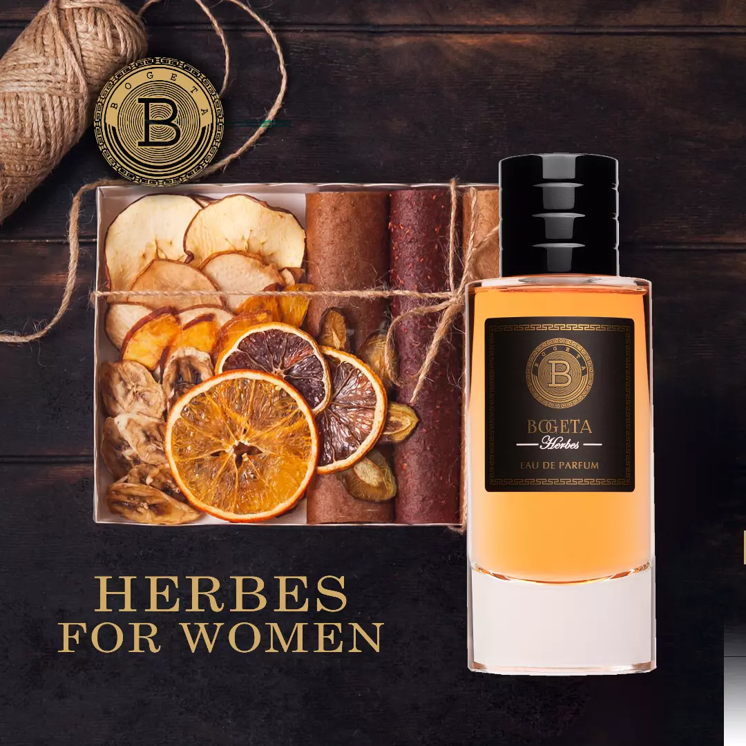 ادوپرفیوم زنانه بوگتا مدل HERBES حجم ۸۰ میلی لیتر