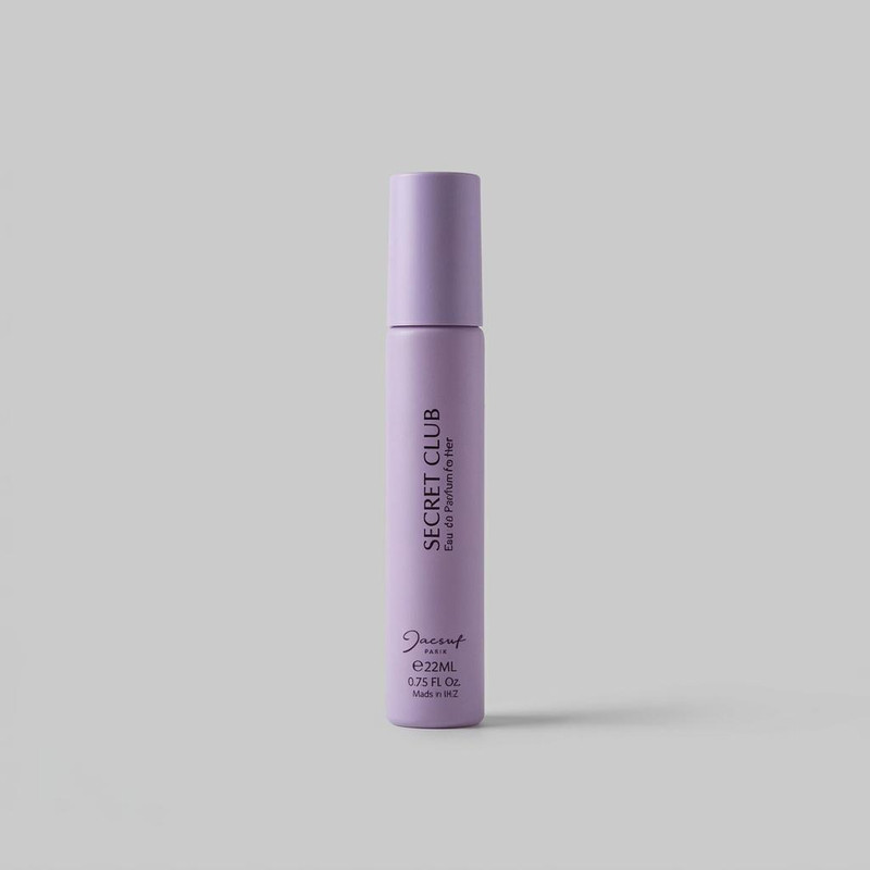 عطر جیبی زنانه ژک ساف مدل Secret Club با رایحه معتدل و شیرین حجم 22 میلیلیتر