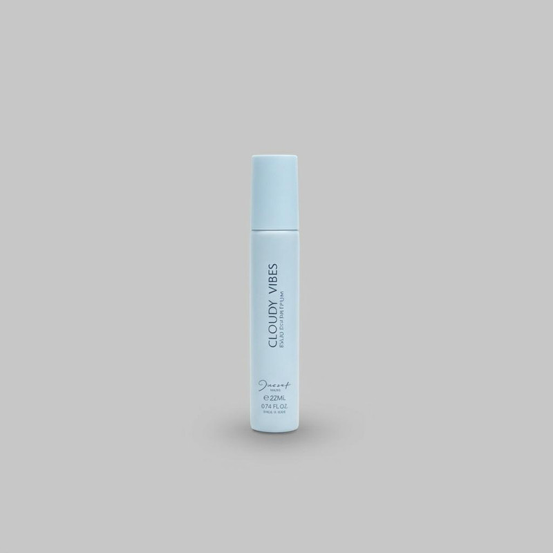 عطر جیبی زنانه ژک ساف مدل Cloudy Vibes با رایحه معتدل و شیرین حجم 22 میلیلیتر