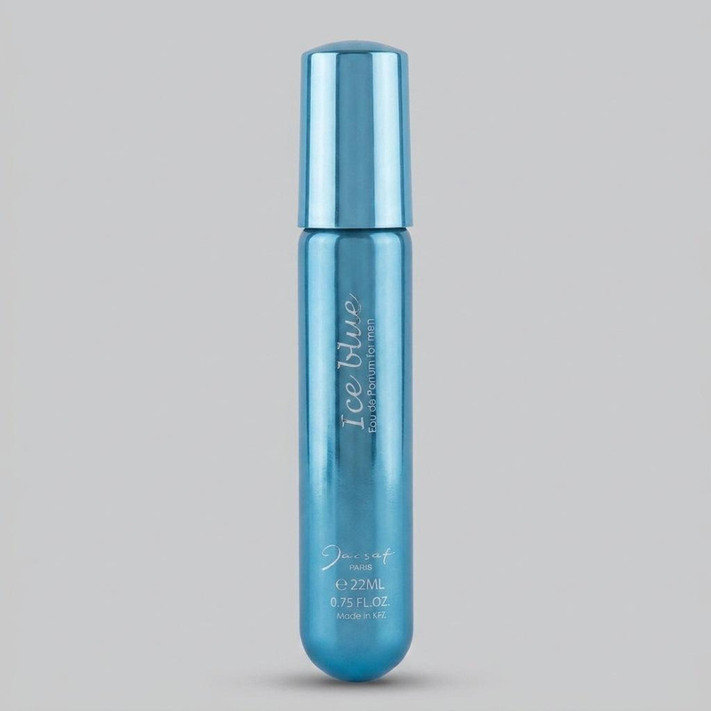 عطر جیبی مردانه ژک ساف مدل Ice Blue حجم 22 میلی لیتر
