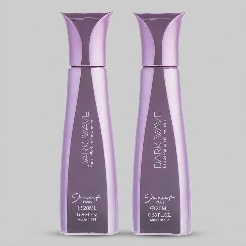 عطر جیبی زنانه ژک ساف مدل دارک ویو حجم 20 میلی لیتر بسته 2 عددی