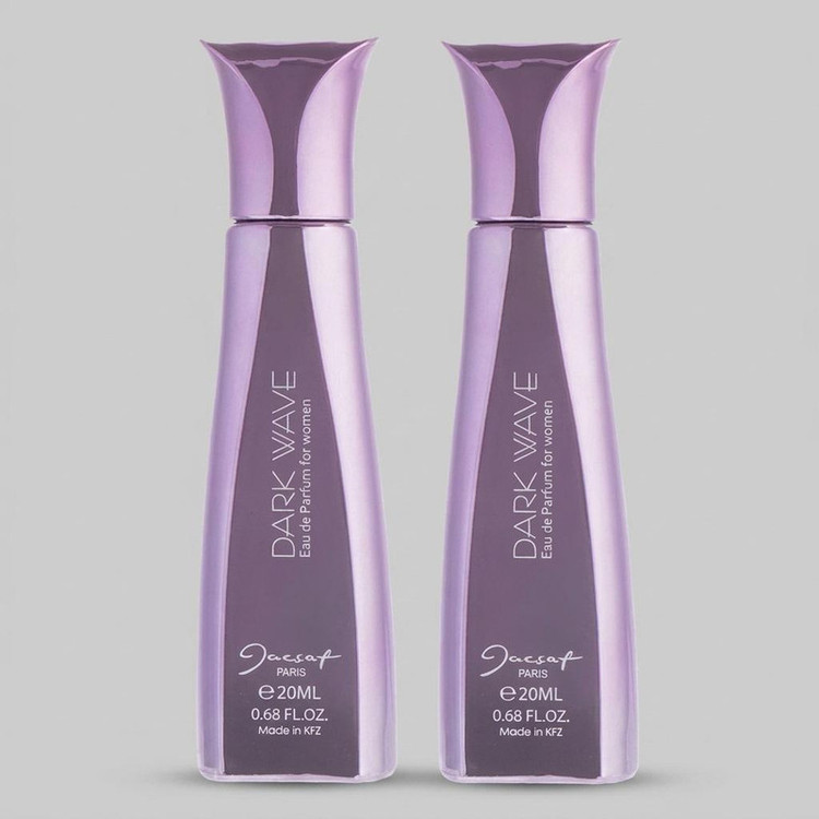 عطر جیبی زنانه ژک ساف مدل دارک ویو حجم 20 میلی لیتر بسته 2 عددی