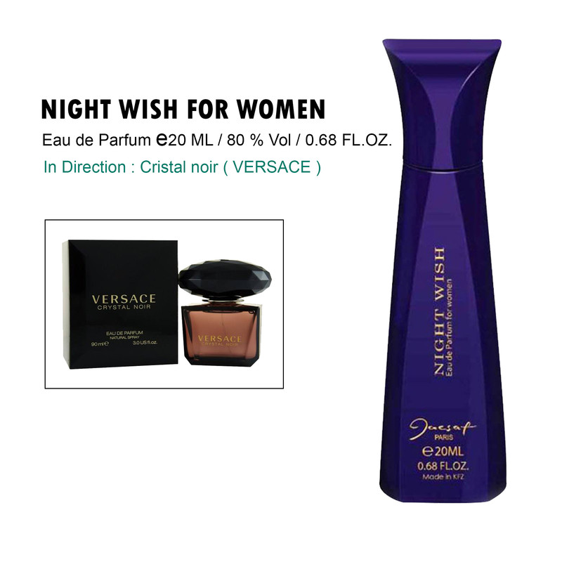 عطر جیبی زنانه ژک ساف مدل W حجم 20 میلی لیتر مجموعه 2 عددی