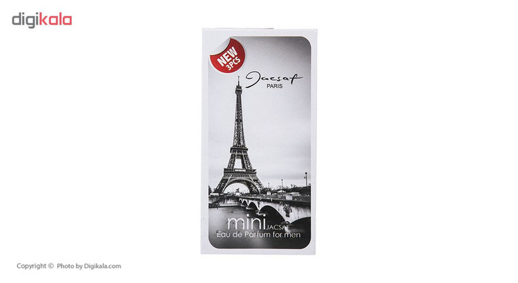 عطر جیبی مردانه ژک ساف مدل Da Vinci حجم 22 میلی لیتر بسته 3 عددی