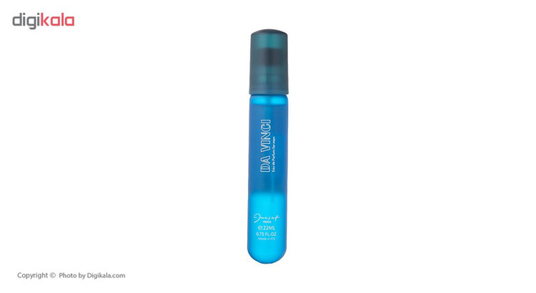 عطر جیبی مردانه ژک ساف مدل Da Vinci حجم 22 میلی لیتر بسته 3 عددی