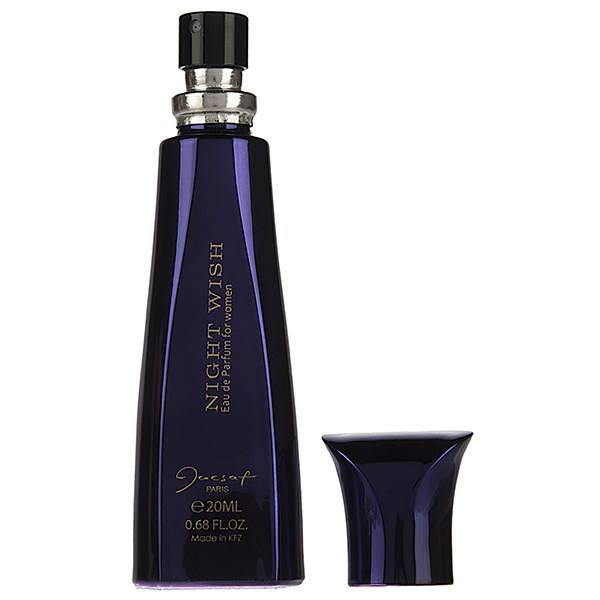 عطر جیبی زنانه ژک ساف مدل نایت ویش حجم 20 میلی لیتر بسته 3 عددی