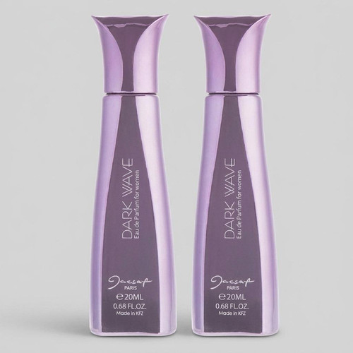عطر جیبی زنانه ژک ساف مدل Dark Wave حجم 20 میلی لیتر بسته 2 عددی