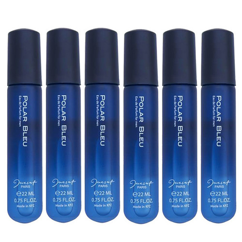 عطر جیبی مردانه ژک ساف مدل پلار بلو حجم 22 میلی لیتر بسته 6 عددی