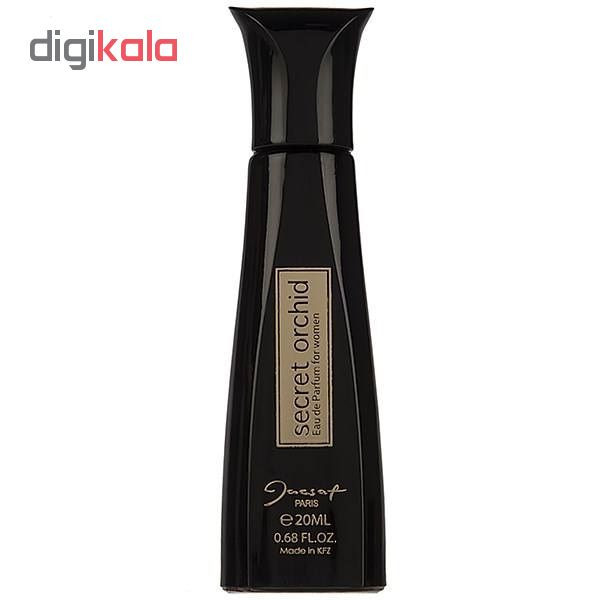 عطر جیبی زنانه ژک ساف مدل Secret Orchid حجم 20 میلی لیتر بسته 6 عددی