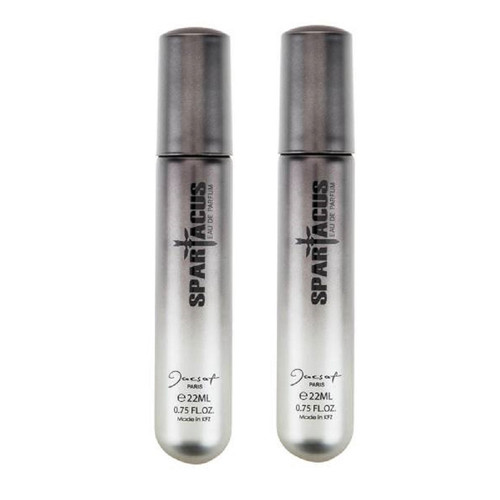 عطر جیبی مردانه ژک ساف مدل اسپارتاکوس حجم 22 میلی لیتر بسته 2 عددی