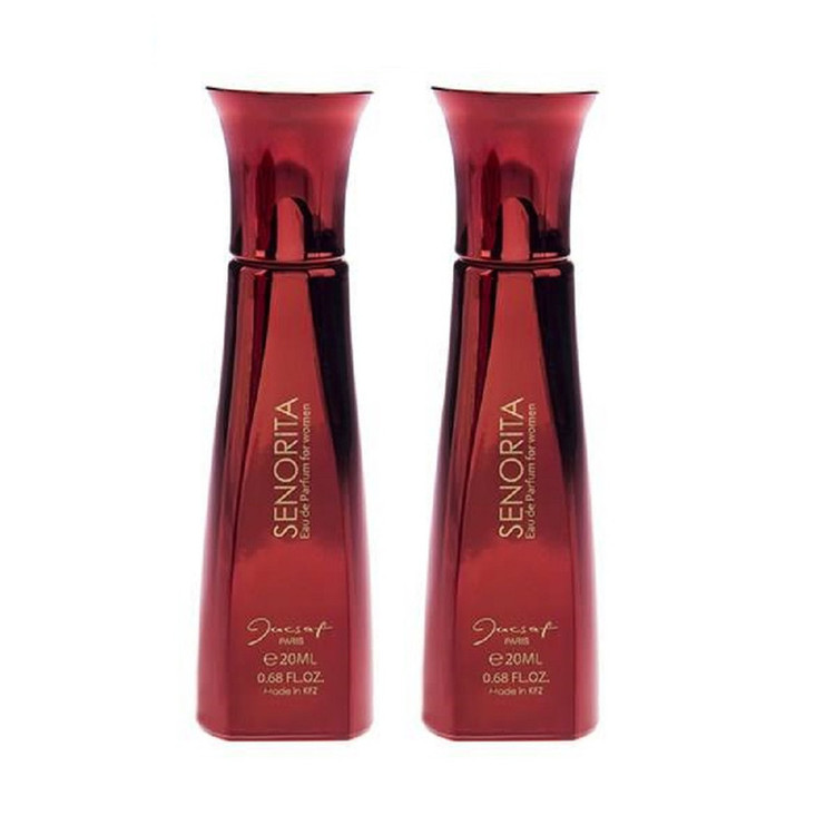 عطر جیبی زنانه ژک ساف مدل Senorita حجم 20 میلی لیتر بسته 2 عددی