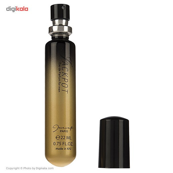 عطر جیبی مردانه ژک ساف مدل Jackpot حجم 20 میلی لیتر