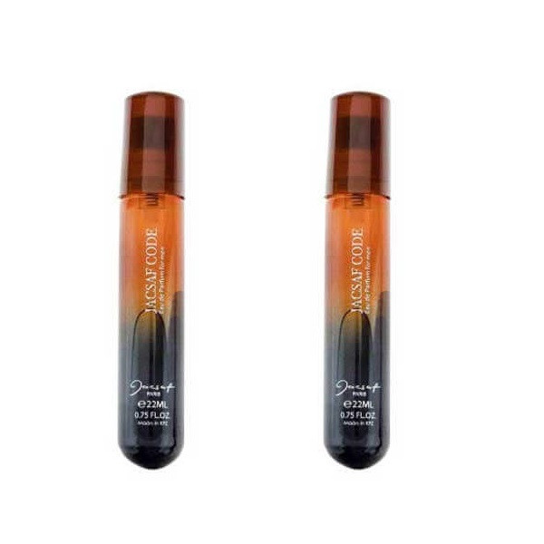 عطر جیبی مردانه ژک ساف مدل Code حجم 22 میلی لیتر مجموعه 2 عددی