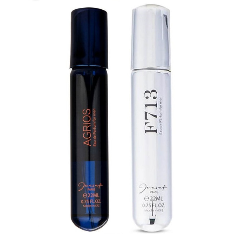 عطر جیبی مردانه ژک ساف مدل J 08 حجم 22 میلی لیتر بسته 2 عددی