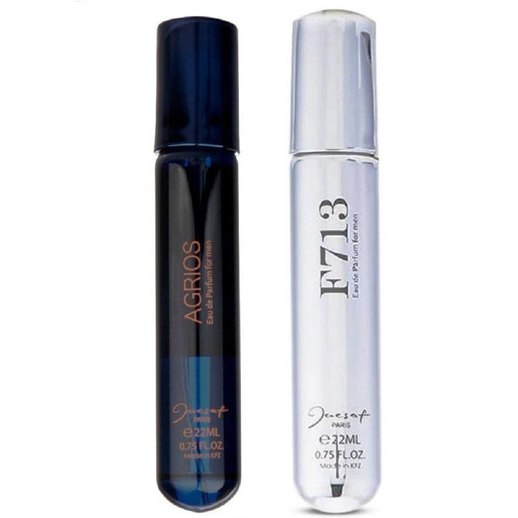 عطر جیبی مردانه ژک ساف مدل J 08 حجم 22 میلی لیتر بسته 2 عددی