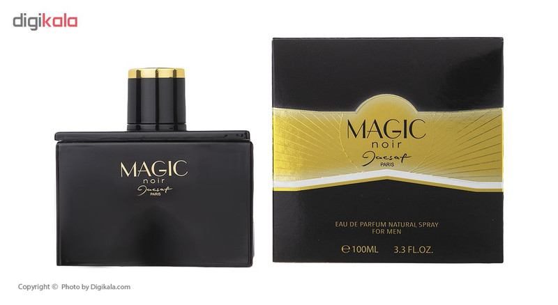 ادو پرفیوم مردانه ژک ساف مدل Magic Noir حجم 100 میلی لیتر