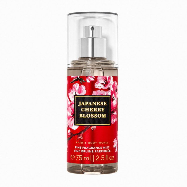 بادی اسپلش زنانه بس اند بادی ورکز مدل Japanese Cherry Blossom حجم 75 میلیلیتر