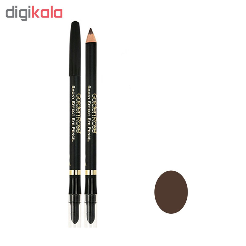 مداد چشم گلدن رز مدل Smoky Effect-Black