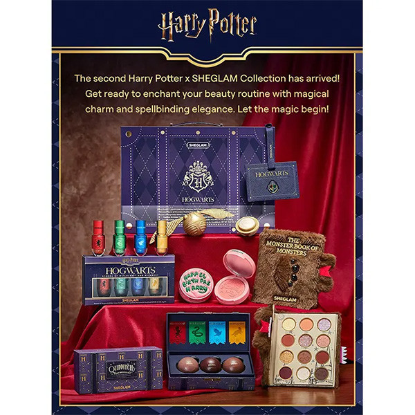 مجموعه آرایشی شیگلم مدل Harry potter مجموعه ۱۱ عددی