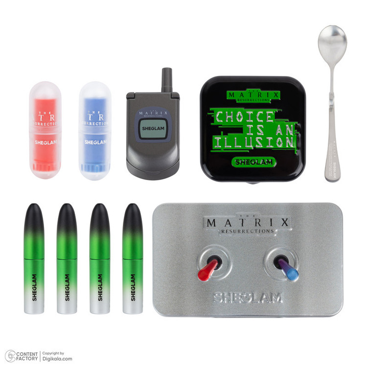 مجموعه آرایشی شیگلم مدل The Mattrix بسته 10 عددی