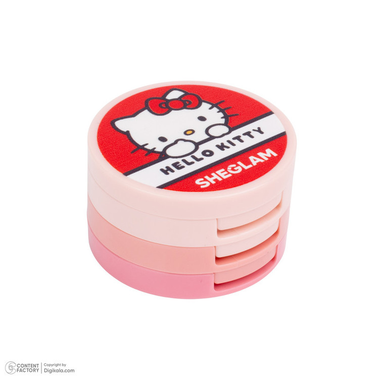 مجموعه آرایشی شیگلم مدل Hello Kitty بسته 15 عددی