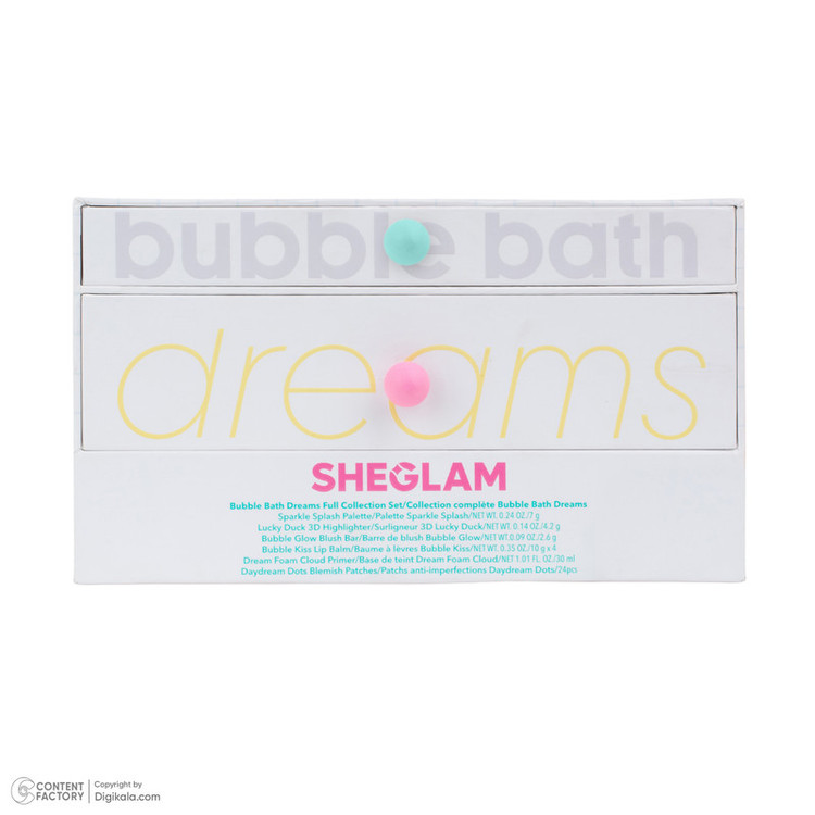 مجموعه آرایشی شیگلم مدل Bubble Bath بسته 10 عددی