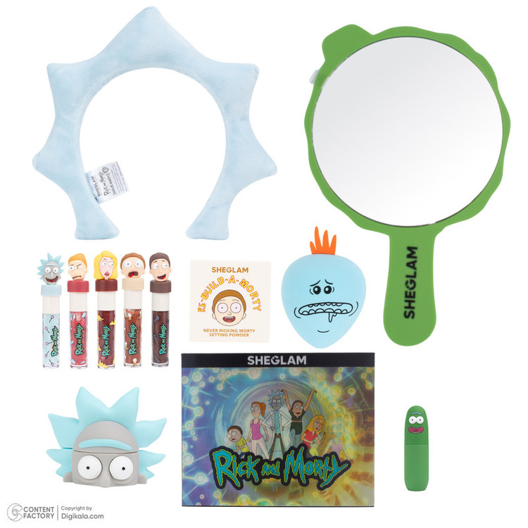 مجموعه آرایشی شیگلم مدل Rick And Morty بسته 12 عددی