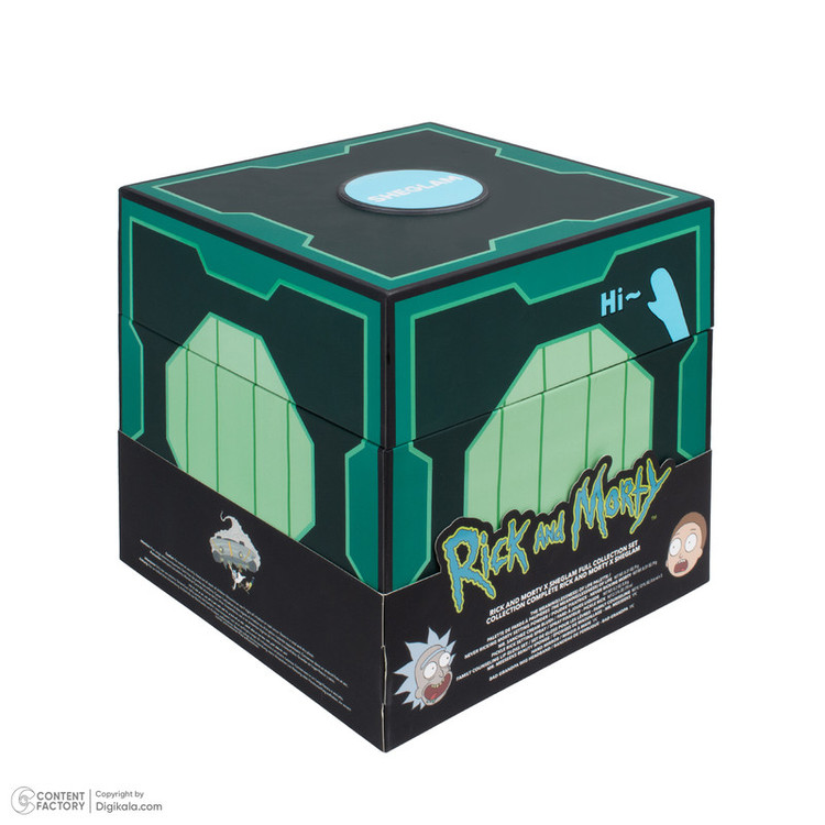 مجموعه آرایشی شیگلم مدل Rick And Morty بسته 12 عددی