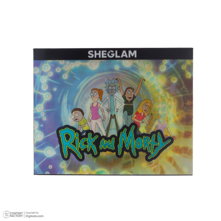 مجموعه آرایشی شیگلم مدل Rick And Morty بسته 12 عددی