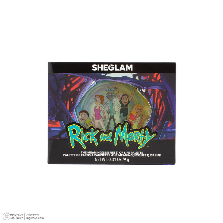 مجموعه آرایشی شیگلم مدل Rick And Morty بسته 12 عددی