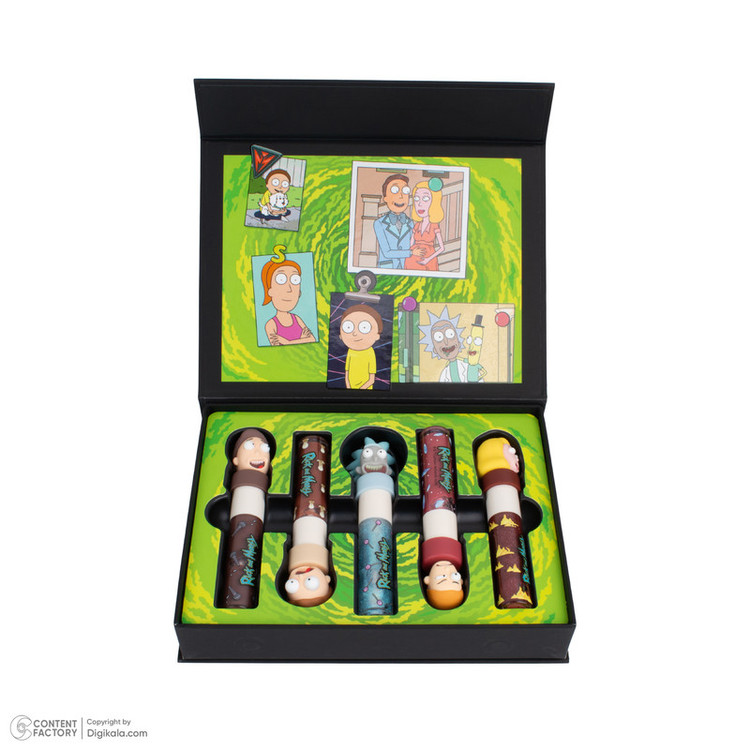 مجموعه آرایشی شیگلم مدل Rick And Morty بسته 12 عددی
