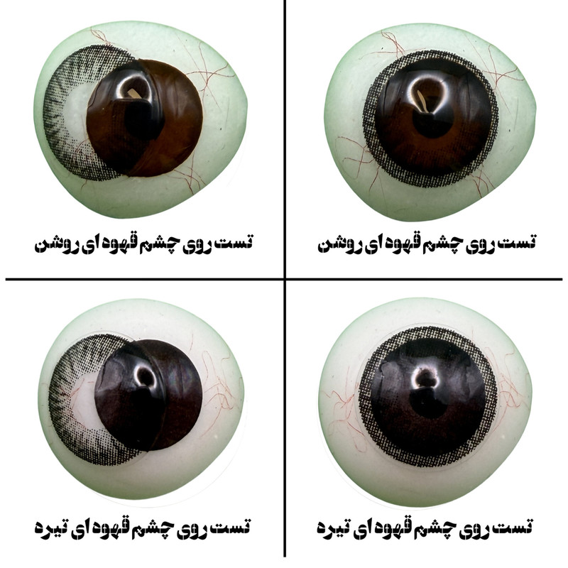 لنز چشم هرا گریس تمیم کانتکت لنز مدل URDU BLK کد 24 رنگ مشکی