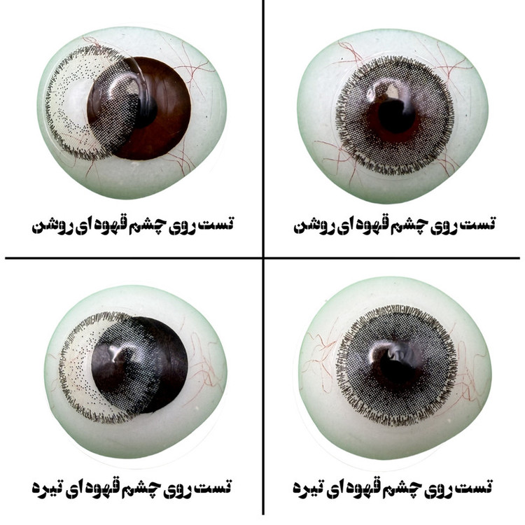 لنز چشم هرا گریس تمیم کانتکت لنز مدل EMERALD کد 35 رنگ طوسی دوردار