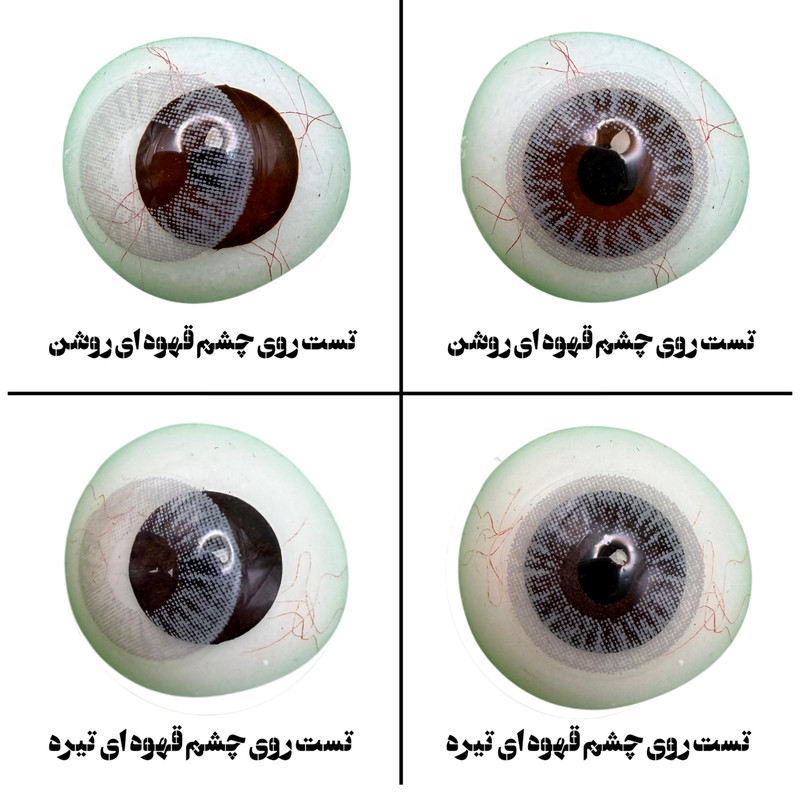 لنز چشم هرا گریس تمیم کانتکت لنز مدل DIAMOND GR کد 01 رنگ طوسی دور دار