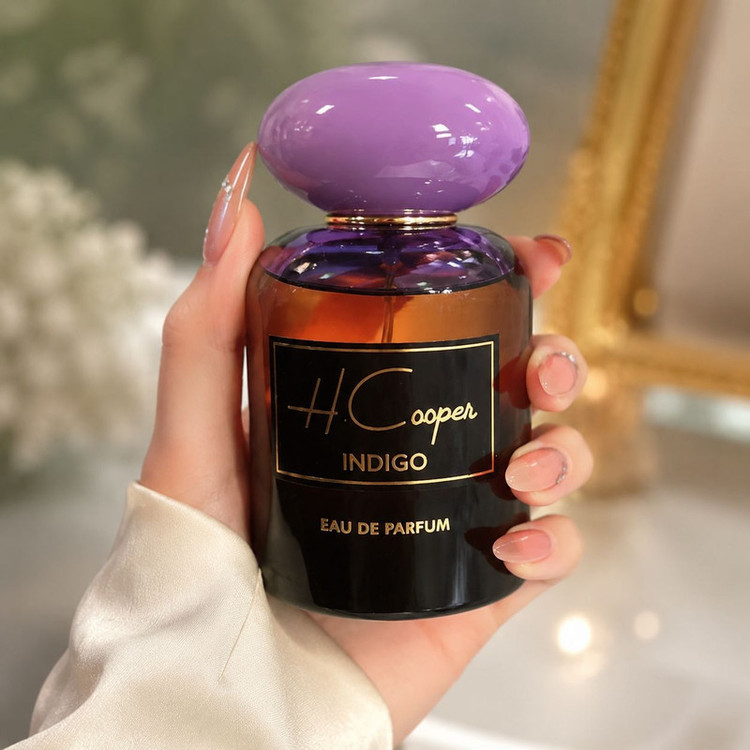 ادو پرفیوم زنانه اچ کوپر مدل Indigo با رایحه شیرین و خنک حجم 100 میلیلیتر